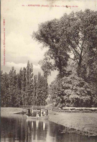 102 annappes - le parc - le pont de fer